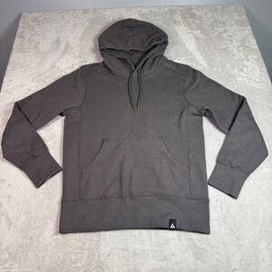 NWOT American Giant Mens Classic Pullover Hoodie Sweatshirt S Gray USA Made